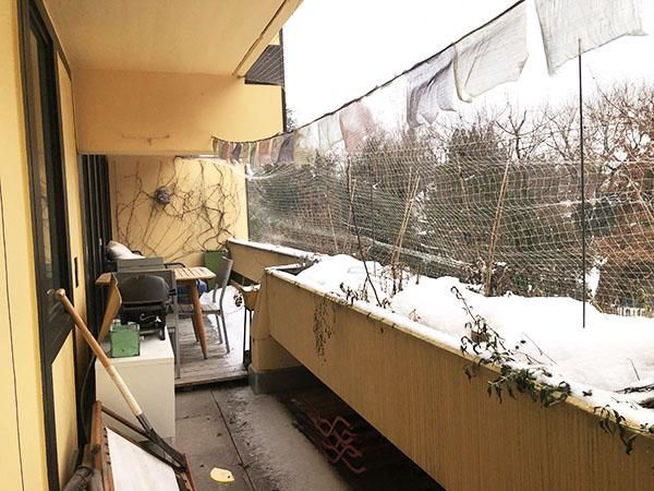 München, Solln, Wohnung, extravagante ruhige vollmöblierte 2-Zimmerwohnung 78 qm im 1-OG, Wohnrichtung Garten mit großem Balkon & Lift