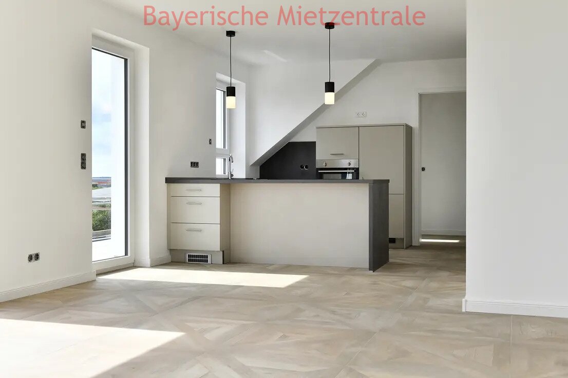 ***BAYERISCHE MIETZENRALE: tolle 2-Zimmer Neubau-Dachgeschosswohnung***