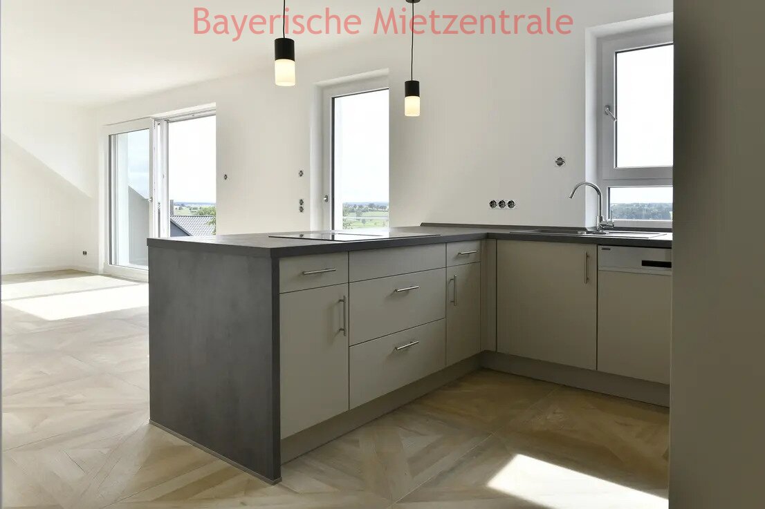 ***BAYERISCHE MIETZENRALE: tolle 2-Zimmer Neubau-Dachgeschosswohnung***