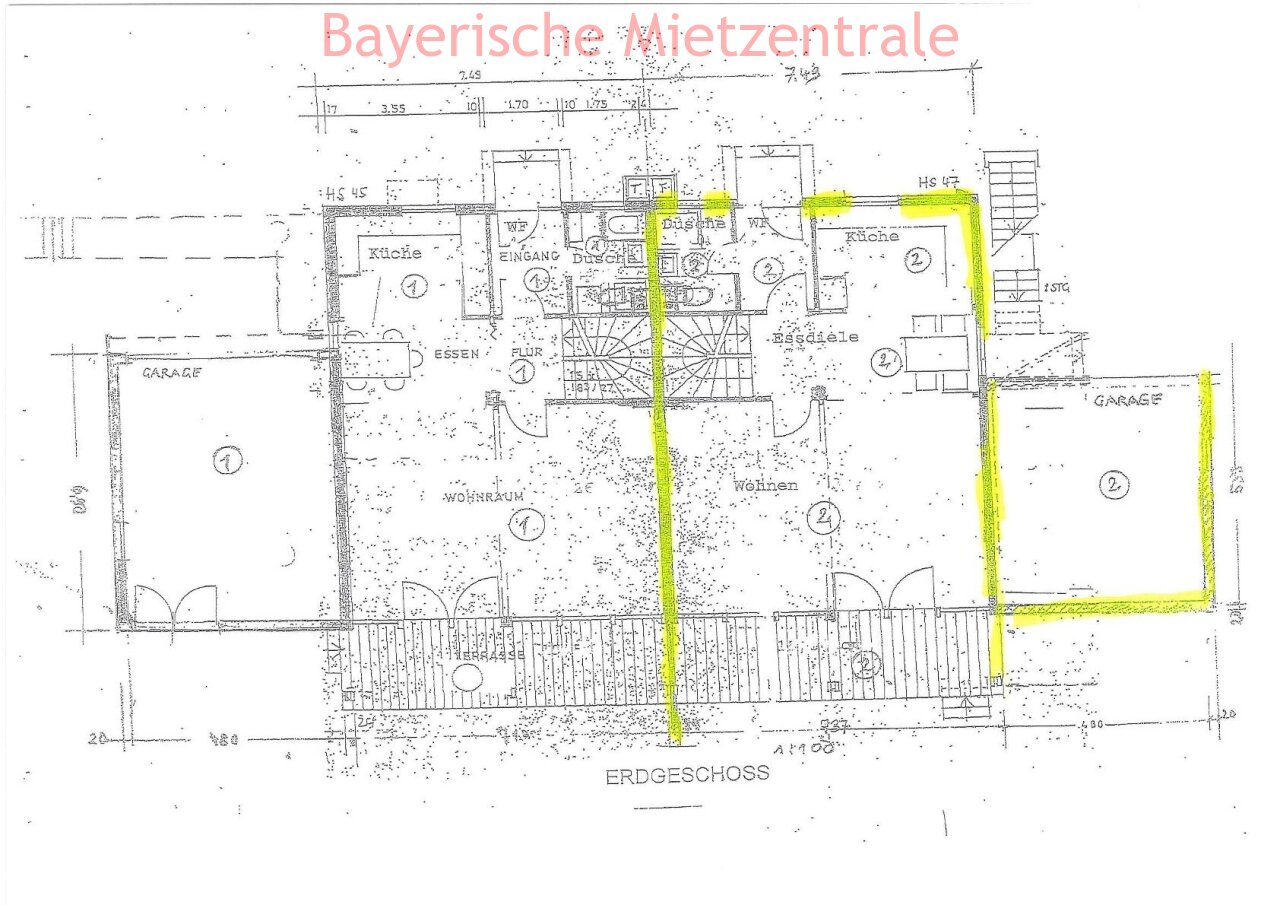 ***BAYERISCHE MIETZENTRALE: Rustikale, lichtdurchflutete und frisch renovierte Doppelhaushälfte mit tollem Garten!!!***