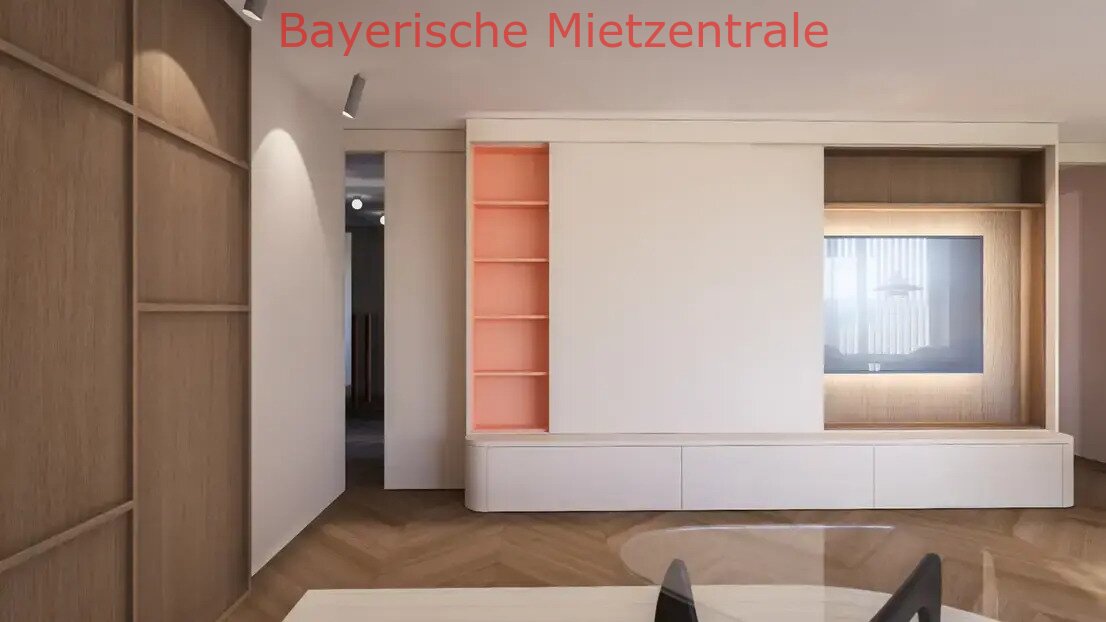 ***BAYERISCHE MIETZENTRALE: Exklusive 3-Raum-Wohnung mit gehobener Innenausstattung Teilmöbliert mit Balkon!!!***