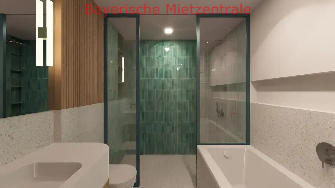 ***BAYERISCHE MIETZENTRALE: Exklusive 3-Raum-Wohnung mit gehobener Innenausstattung Teilmöbliert mit Balkon!!!***