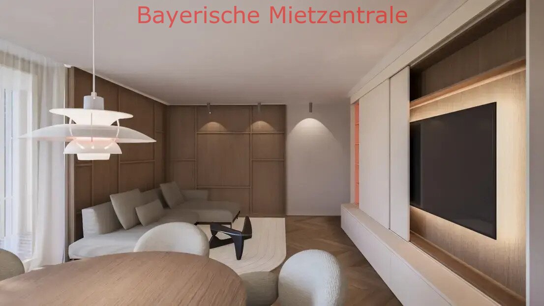 ***BAYERISCHE MIETZENTRALE: Exklusive 3-Raum-Wohnung mit gehobener Innenausstattung Teilmöbliert mit Balkon!!!***