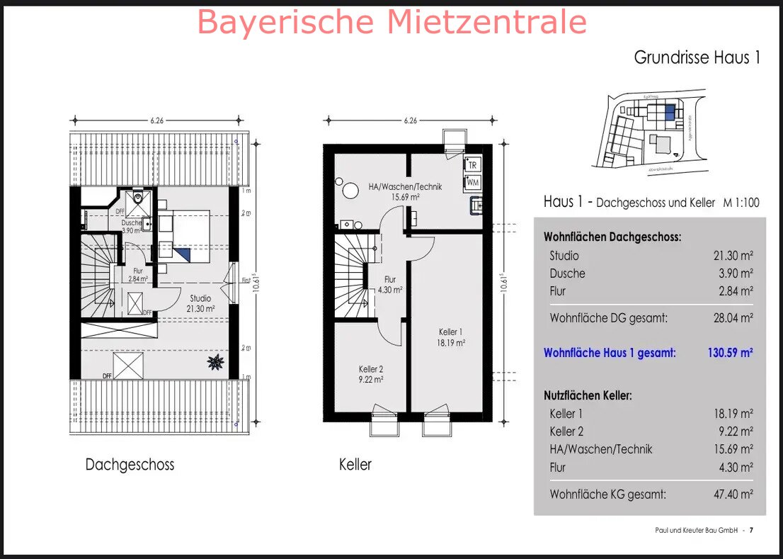 ***BAYERISCHE MIETZENTRALE: Geräumiges Reiheneckhaus mit 5 Zimmer in Buchloe-Lindenberg!!!***