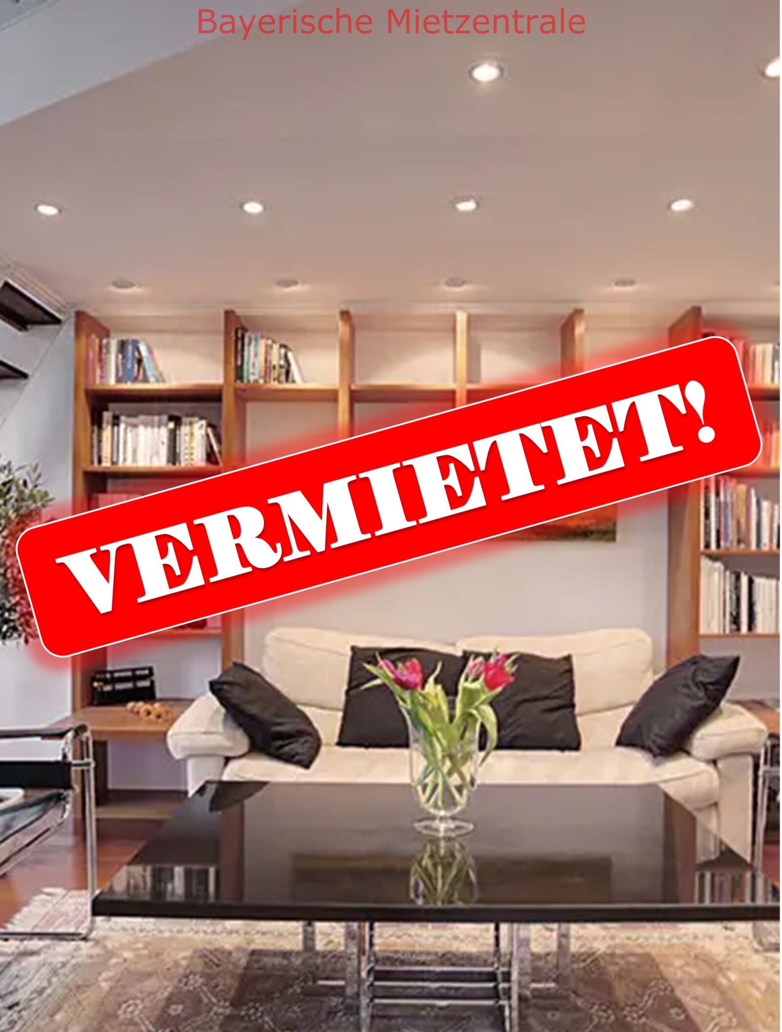 ***BAYERISCHE MIETZENTRALE: Exklusive Dachgeschosswohnung mit Galerie und Kamin in München - Solln!!!***
