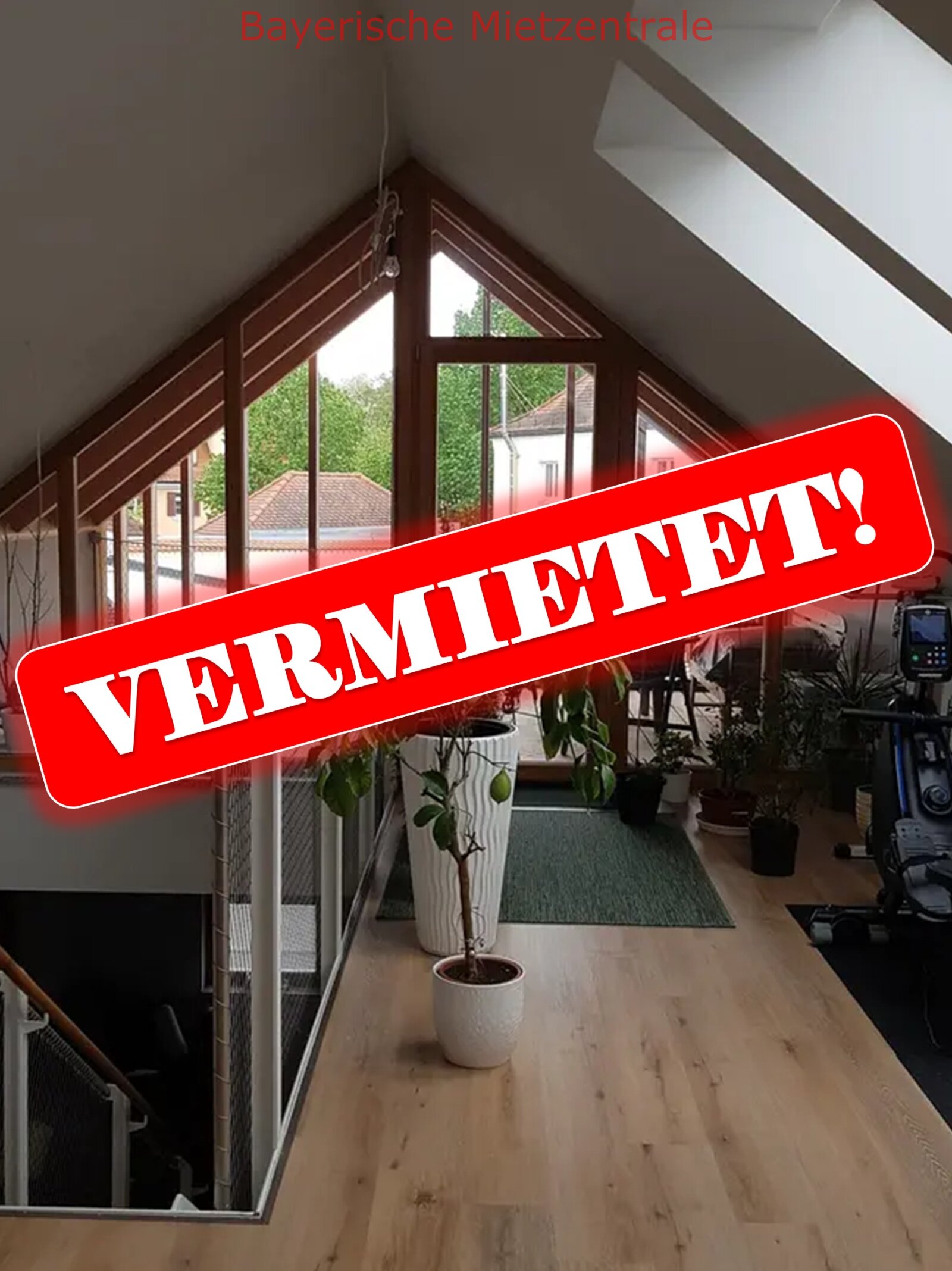 ***BAYERISCHE MIETZENTRALE: Helle 5-Zimmer-Maisonette-Wohnung mit Galerie und Loggia!!!***