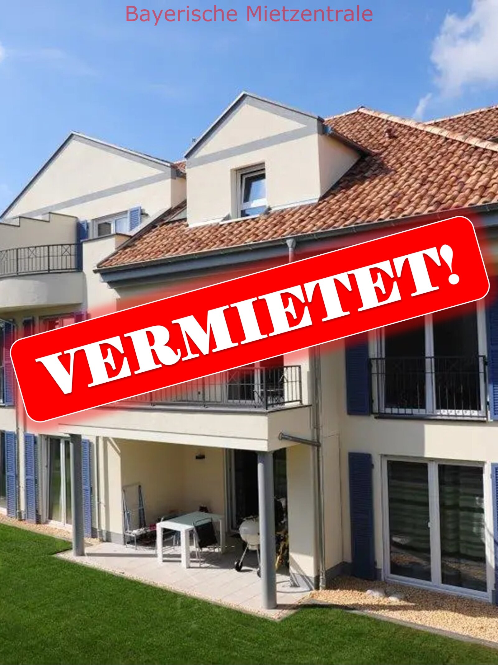 ***BAYERISCHE MIETZENTRALE: Exklusive Wohlfühl-Wohnung mit EBK, 2 Balkone, 2 Stellplätze, beste Wärmedämmung, zentral, ruhig!!!***